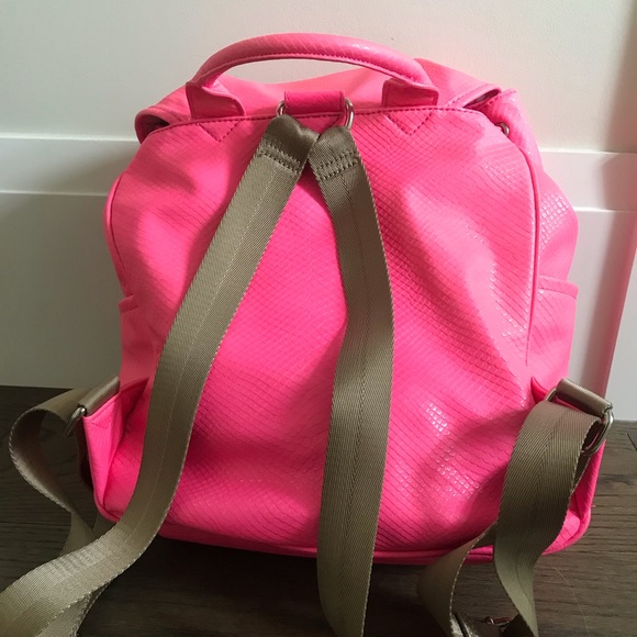 Nine West Backpack Neon Pink - Picture 3 of 6